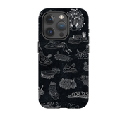 iPhone Tough Case - Nudibranch Line Drawing By Katherine Quinn
