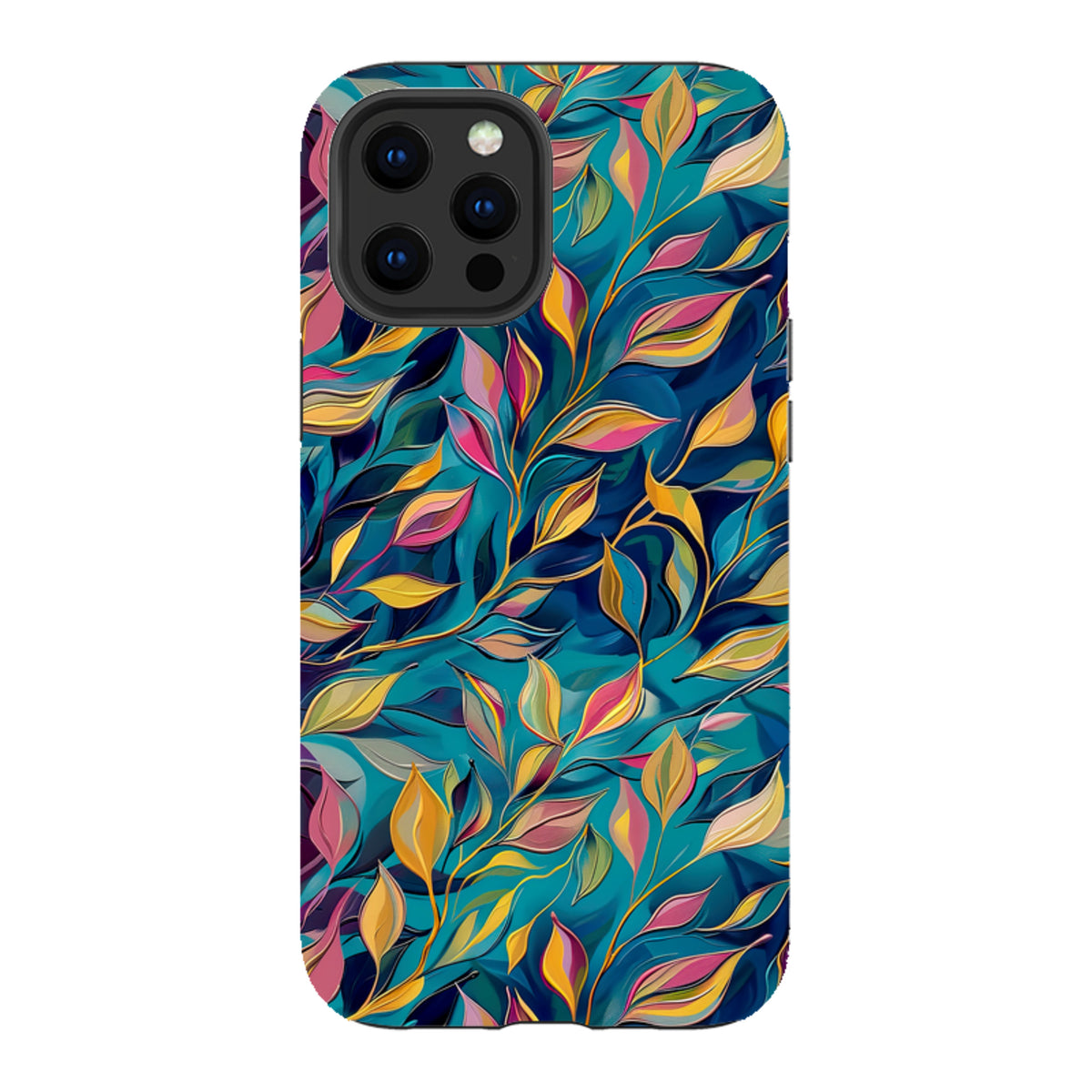 iPhone Tough Case - Nutberry Leaves
