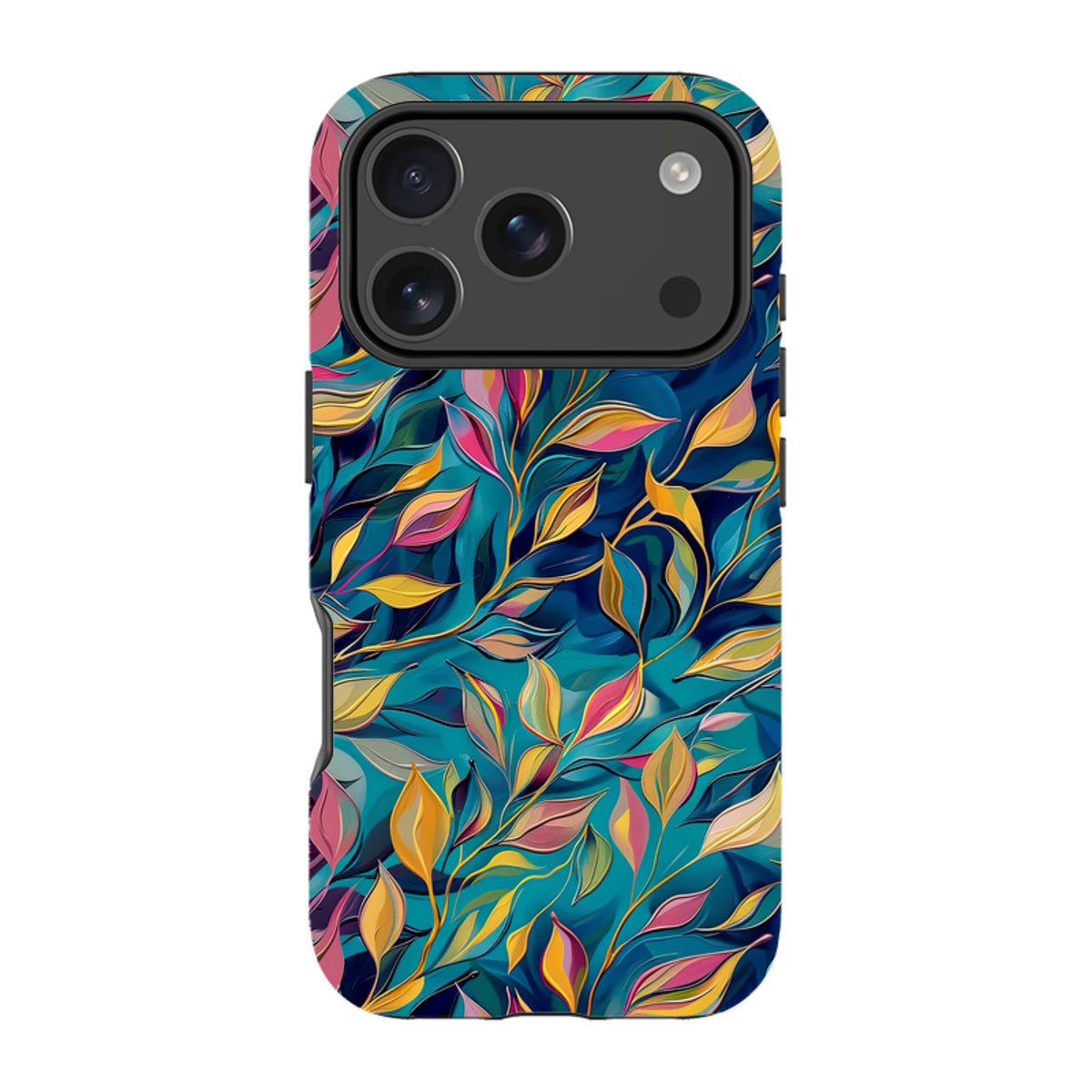 iPhone Tough Case - Nutberry Leaves