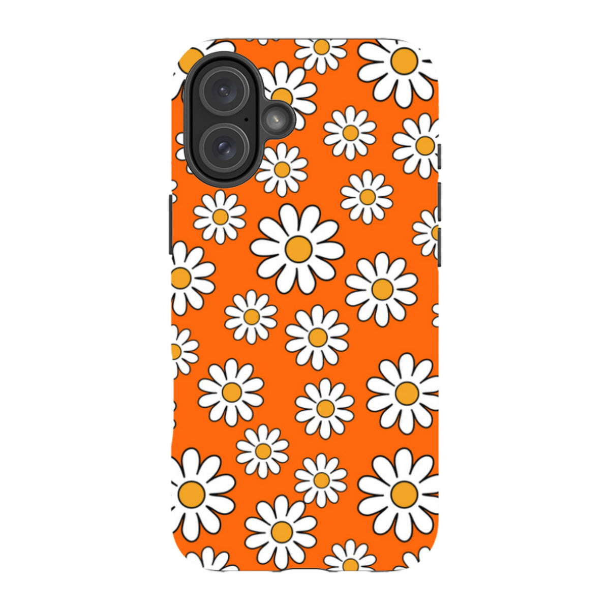 iPhone Tough Case - Orange Daisies