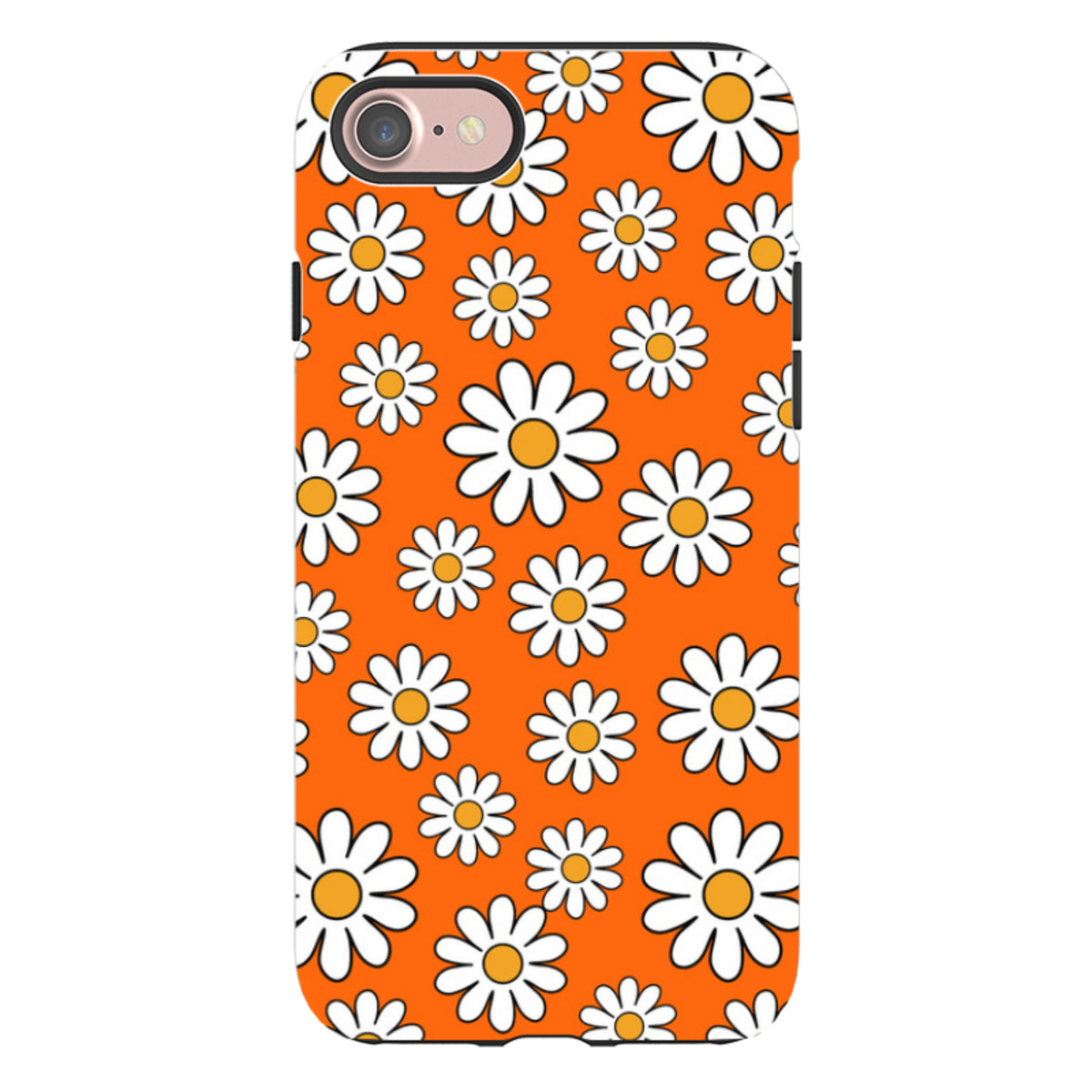 iPhone Tough Case - Orange Daisies
