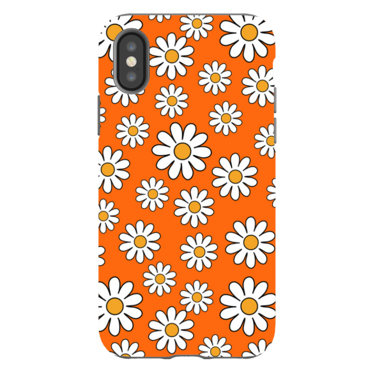 iPhone Tough Case - Orange Daisies