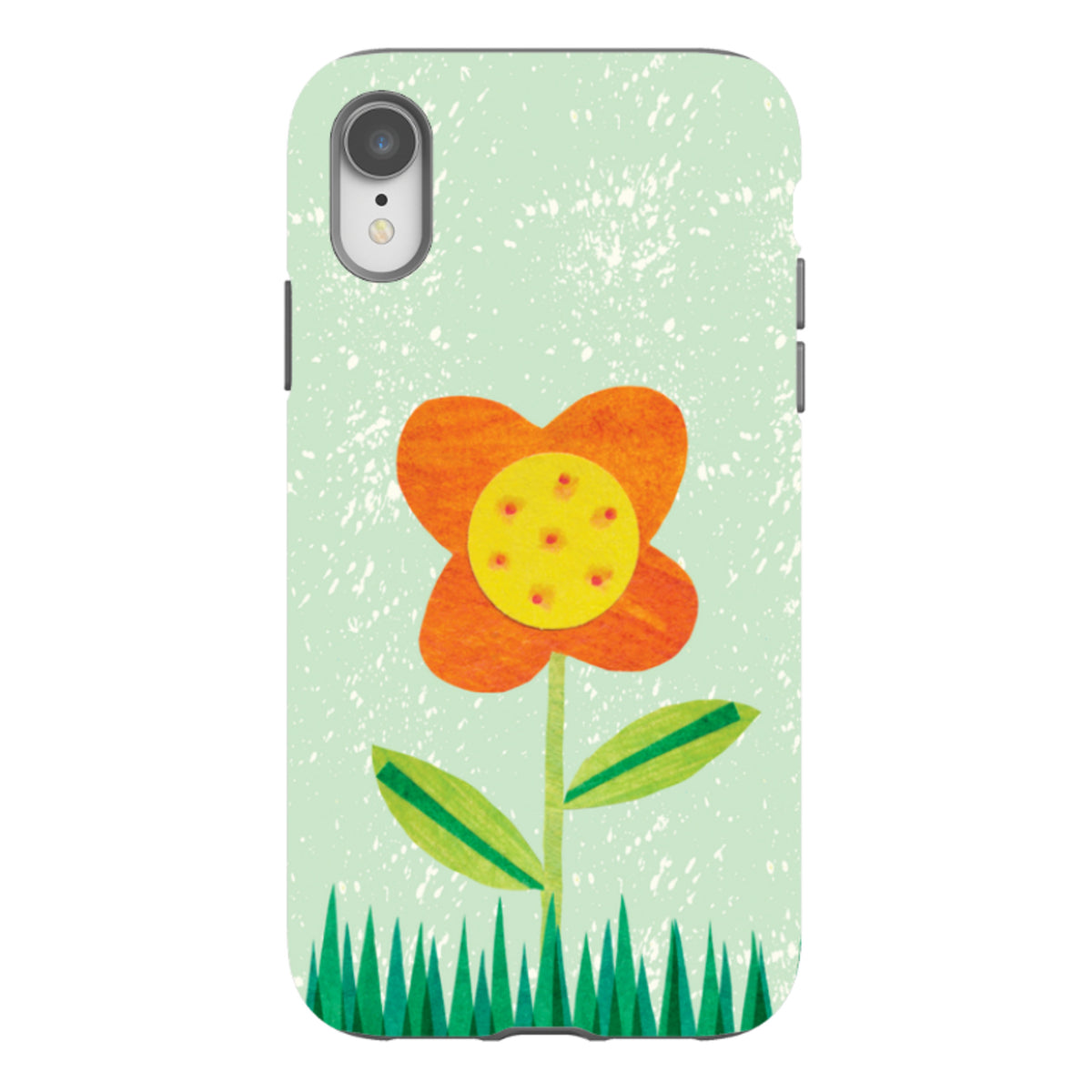 iPhone Tough Case - Orange Flower By Tracey English