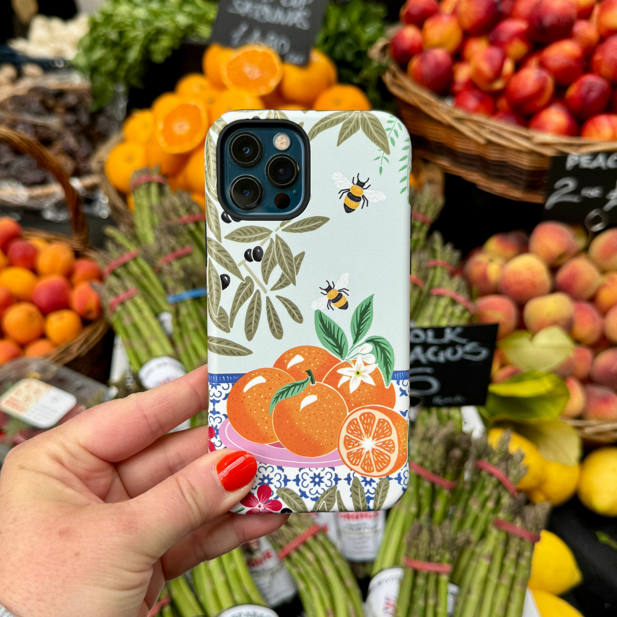 iPhone Tough Case - Oranges By Kate Heiss