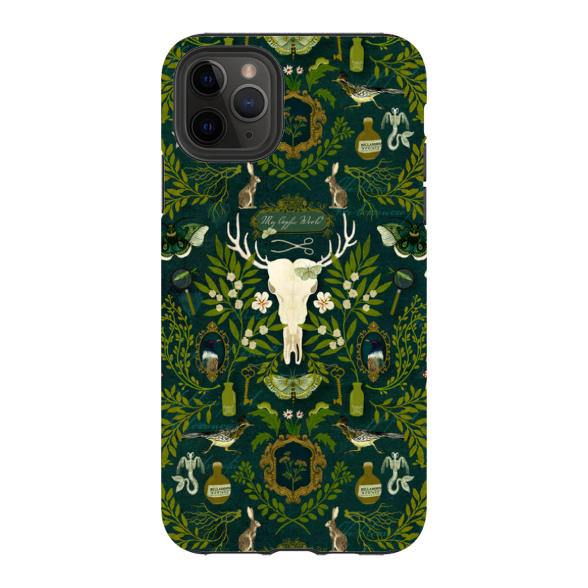 iPhone Tough Case - Orphic Forest By Katherine Quinn