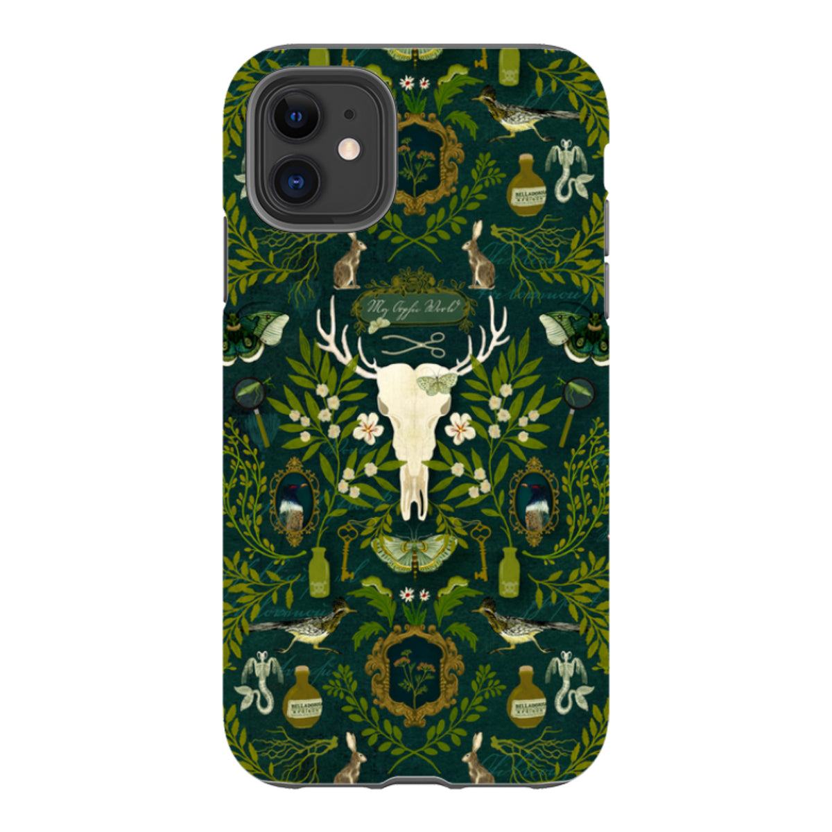 iPhone Tough Case - Orphic Forest By Katherine Quinn