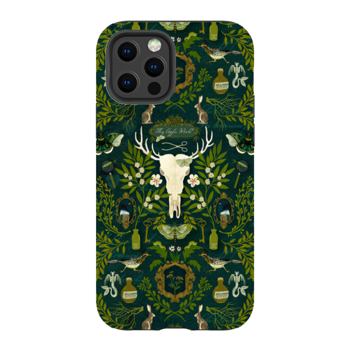 iPhone Tough Case - Orphic Forest By Katherine Quinn
