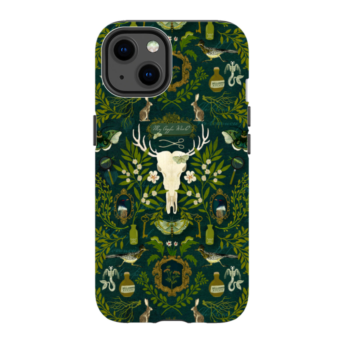 iPhone Tough Case - Orphic Forest By Katherine Quinn