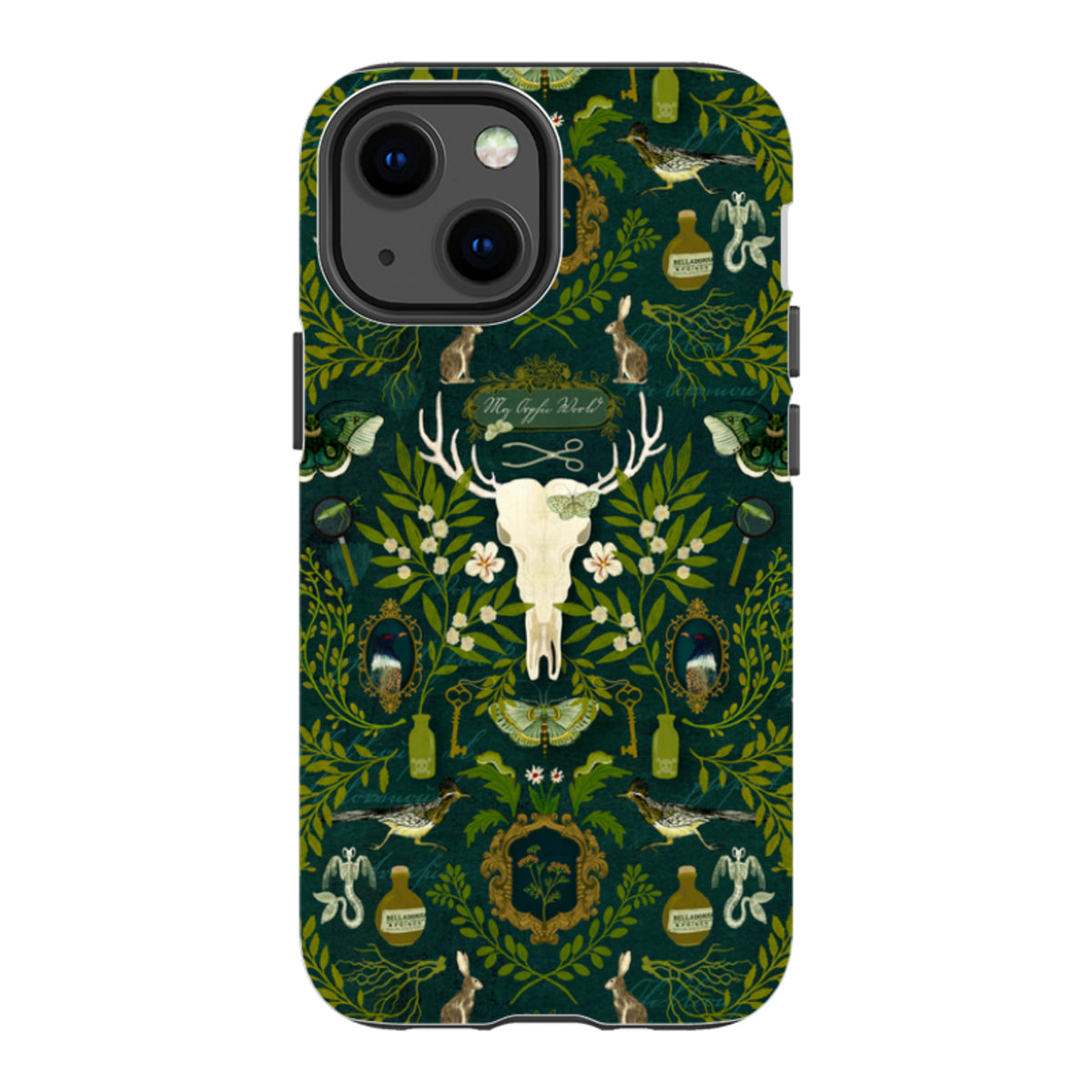 iPhone Tough Case - Orphic Forest By Katherine Quinn