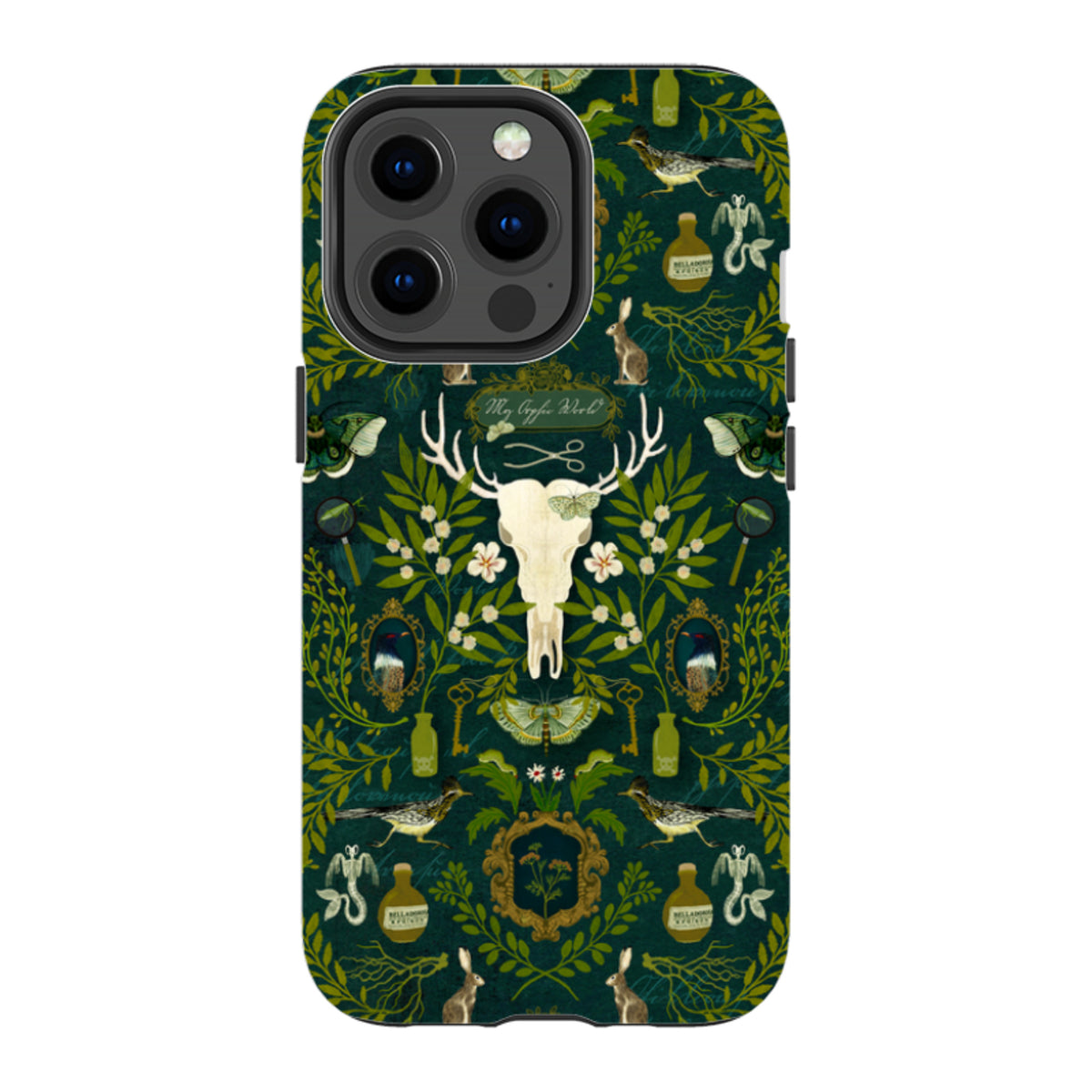 iPhone Tough Case - Orphic Forest By Katherine Quinn