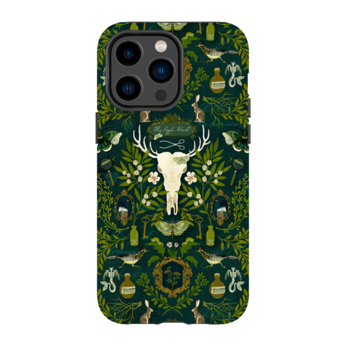 iPhone Tough Case - Orphic Forest By Katherine Quinn