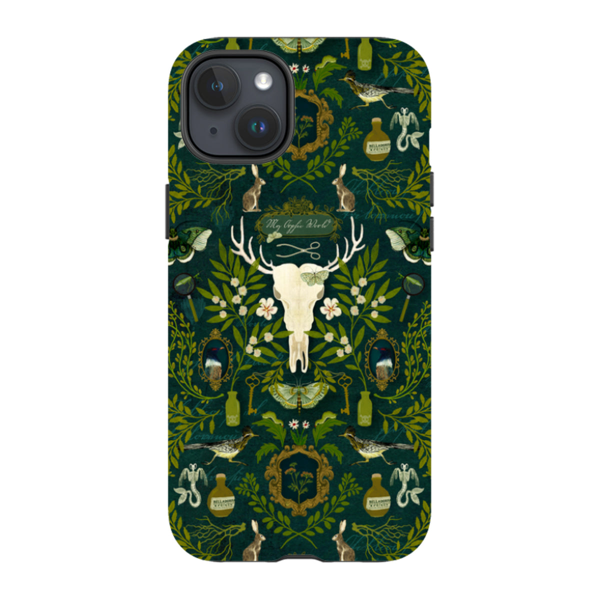 iPhone Tough Case - Orphic Forest By Katherine Quinn