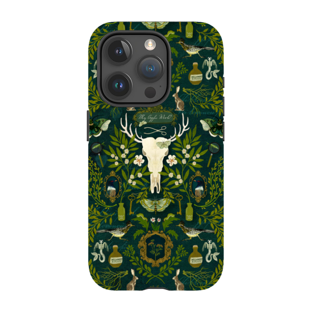 iPhone Tough Case - Orphic Forest By Katherine Quinn