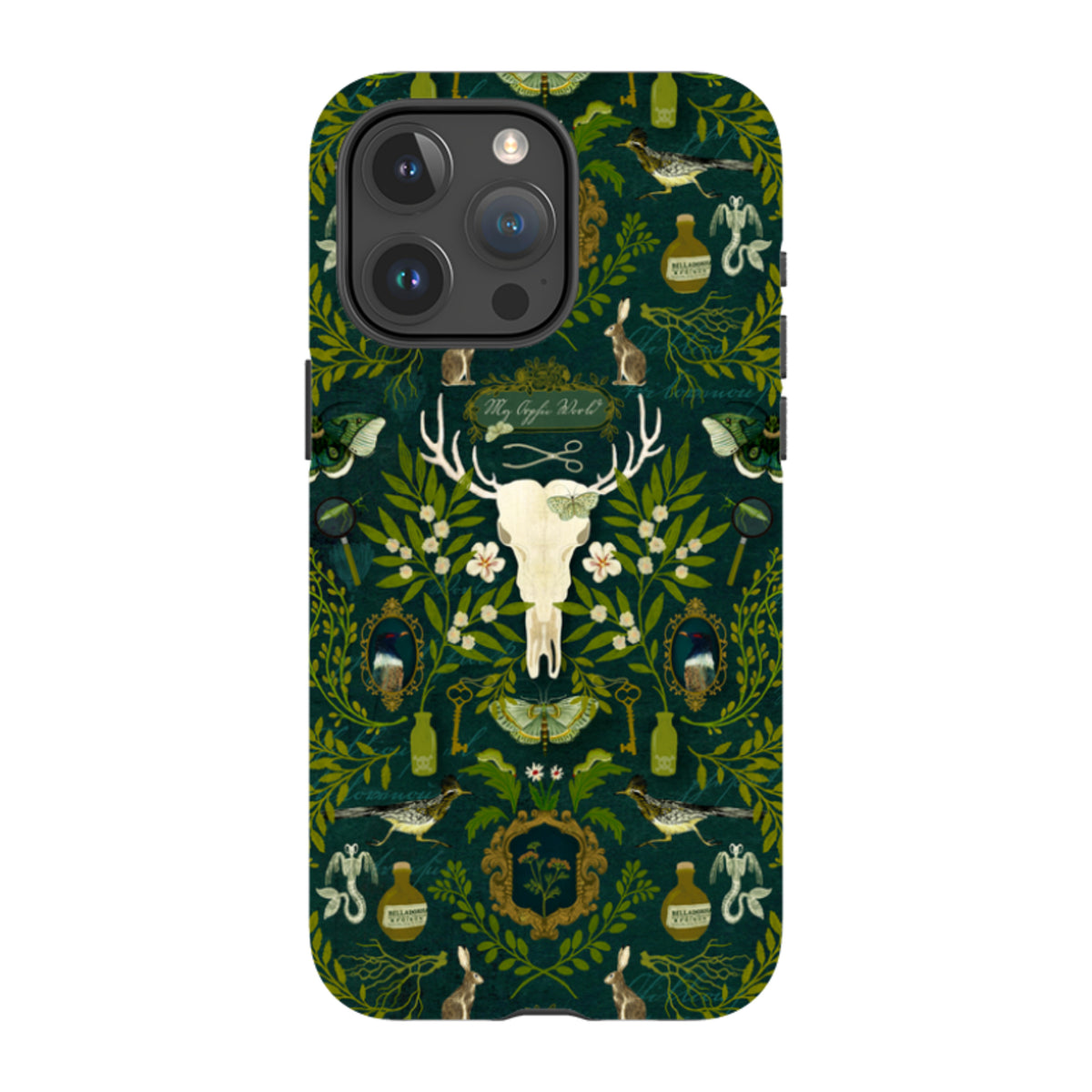 iPhone Tough Case - Orphic Forest By Katherine Quinn