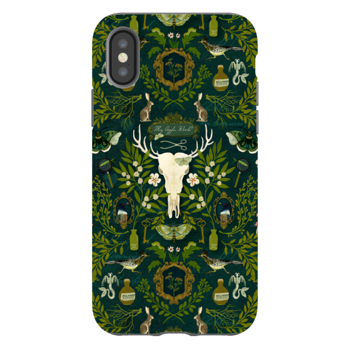 iPhone Tough Case - Orphic Forest By Katherine Quinn