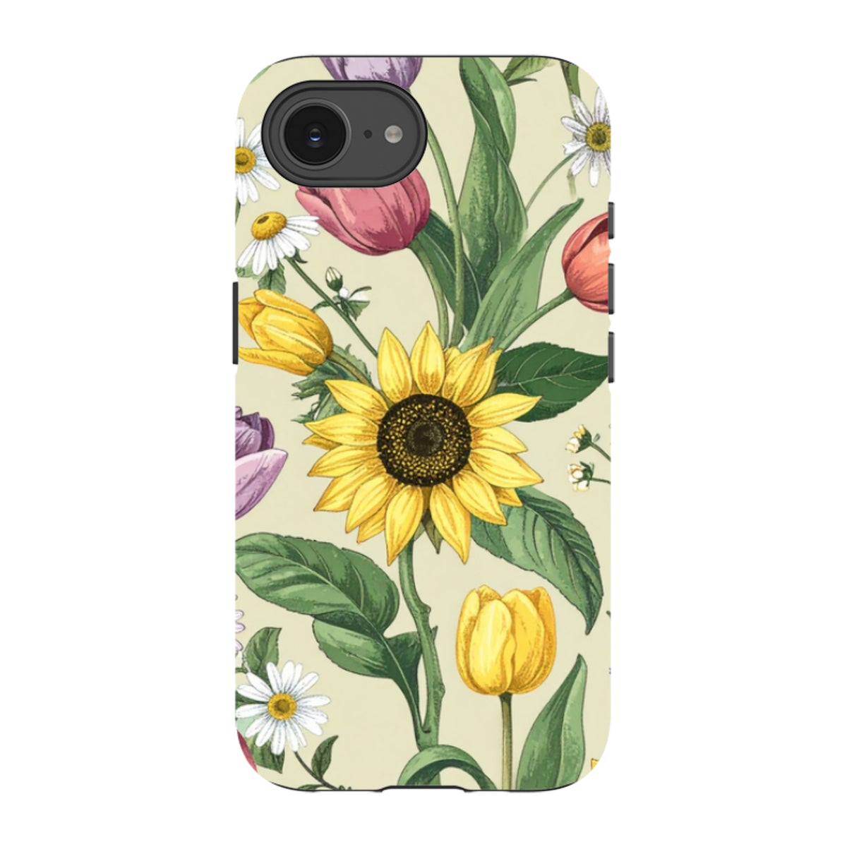 iPhone Tough Case - Pale Sunflowers