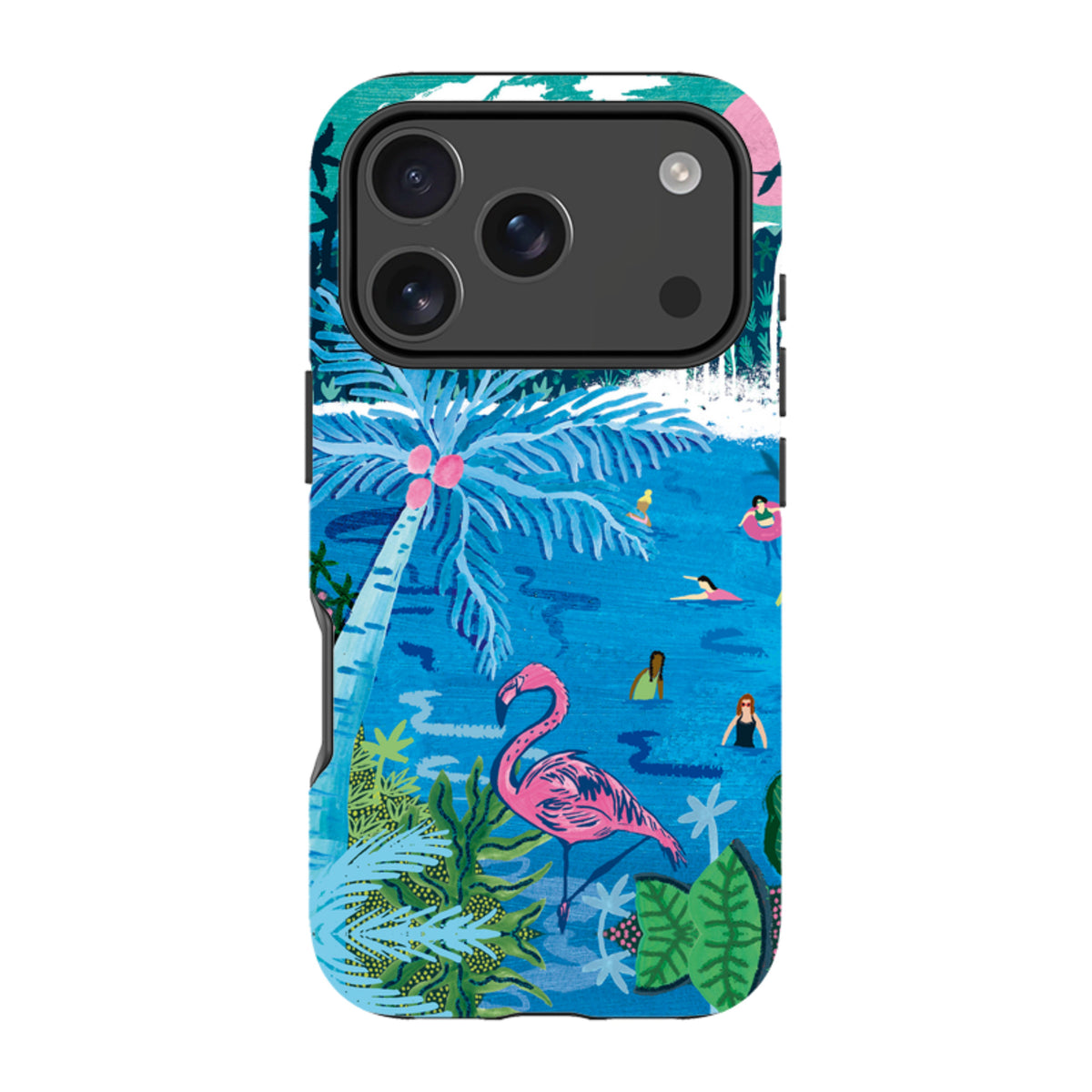 iPhone Tough Case - Palm Pool III By Emma Frances Grant