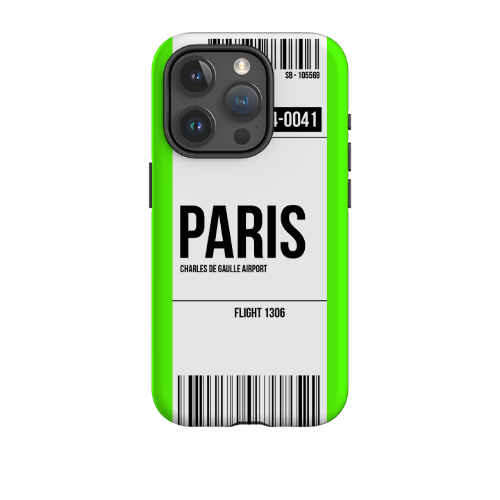 iPhone Tough Case - Paris Green