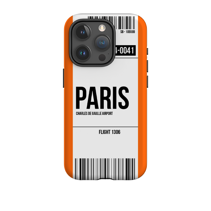 iPhone Tough Case - Paris Orange