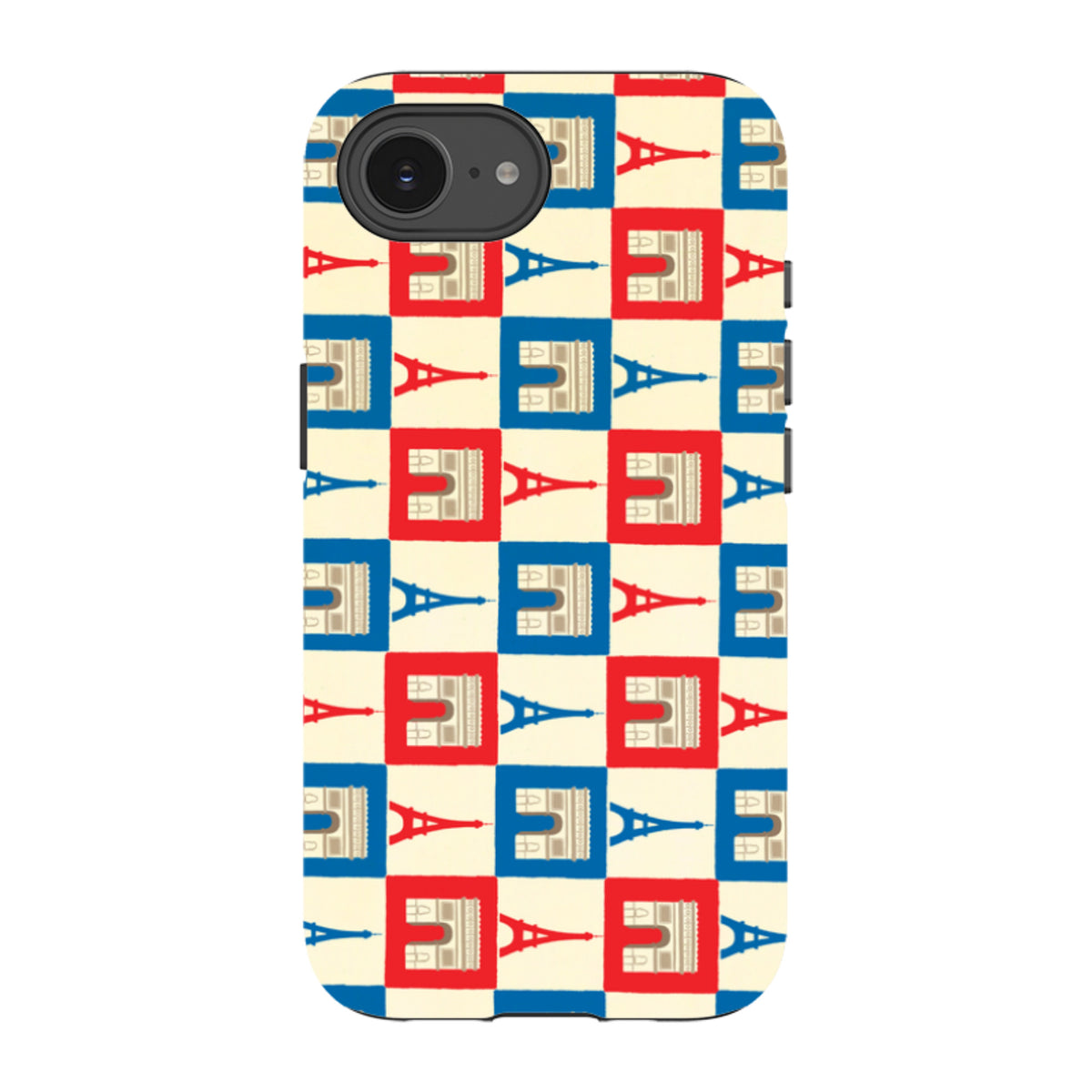 iPhone Tough Case - Paris Papers