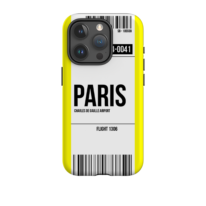iPhone Tough Case - Paris Yellow