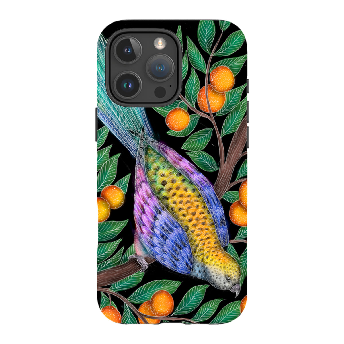 iPhone Tough Case - Parrot By Catherine Rowe