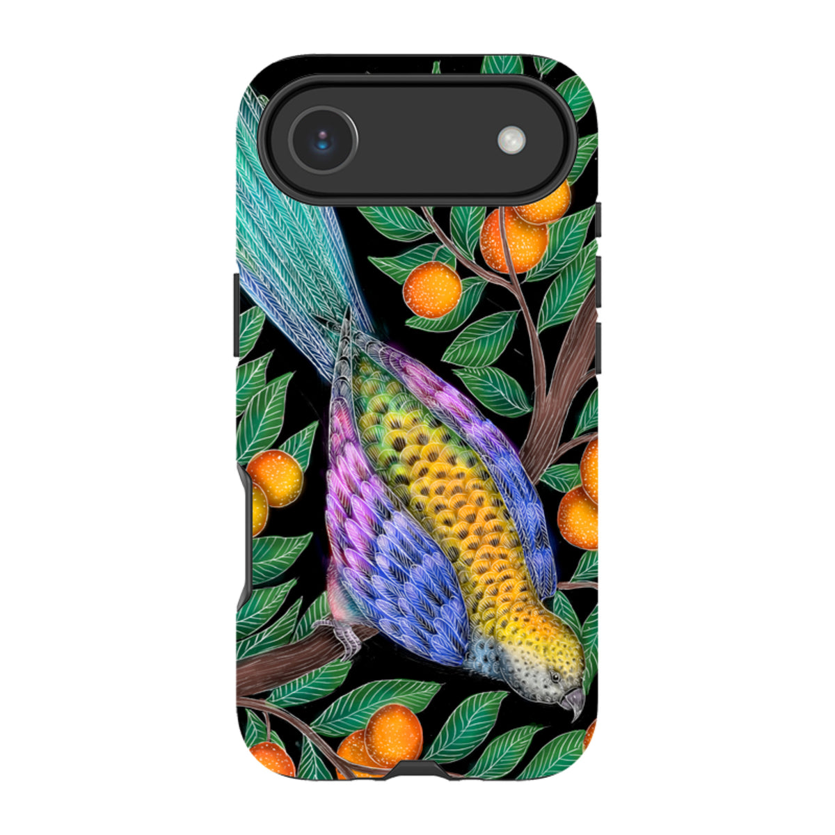 iPhone Tough Case - Parrot By Catherine Rowe