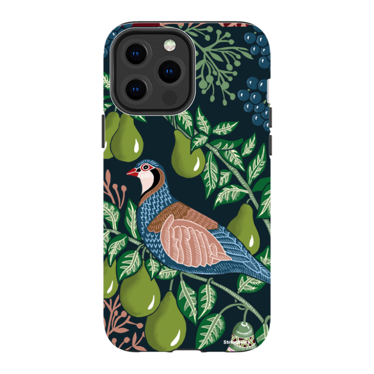 iPhone Tough Case - Partridge In Pear Tree By Kate Heiss
