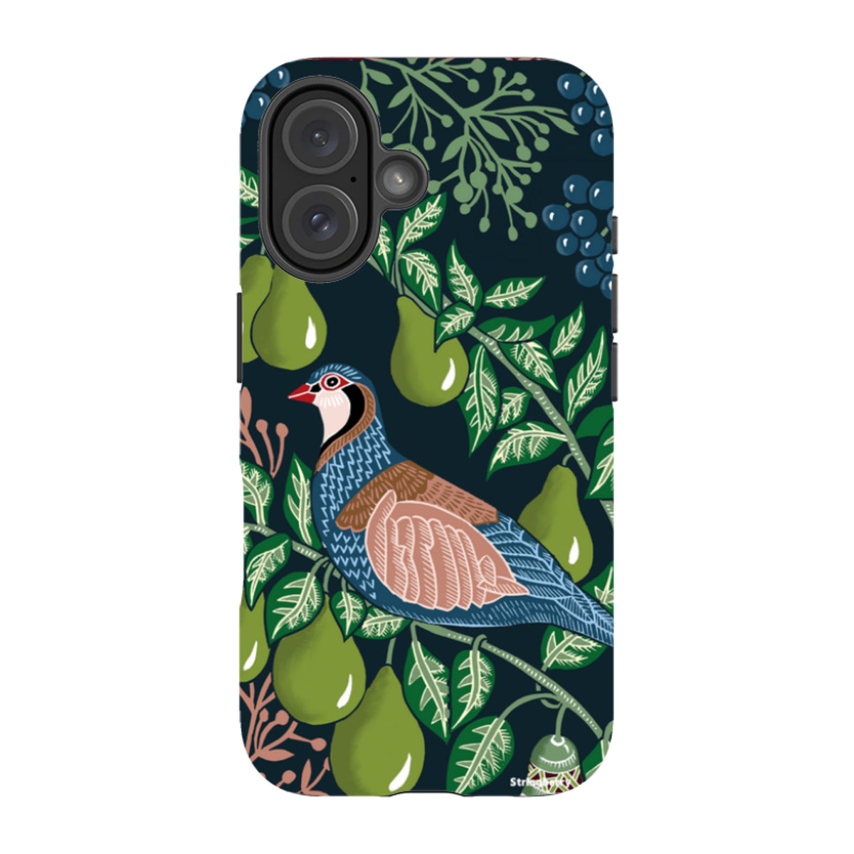 iPhone Tough Case - Partridge In Pear Tree By Kate Heiss