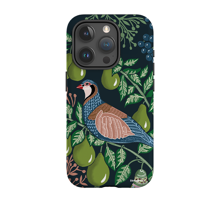 iPhone Tough Case - Partridge In Pear Tree By Kate Heiss