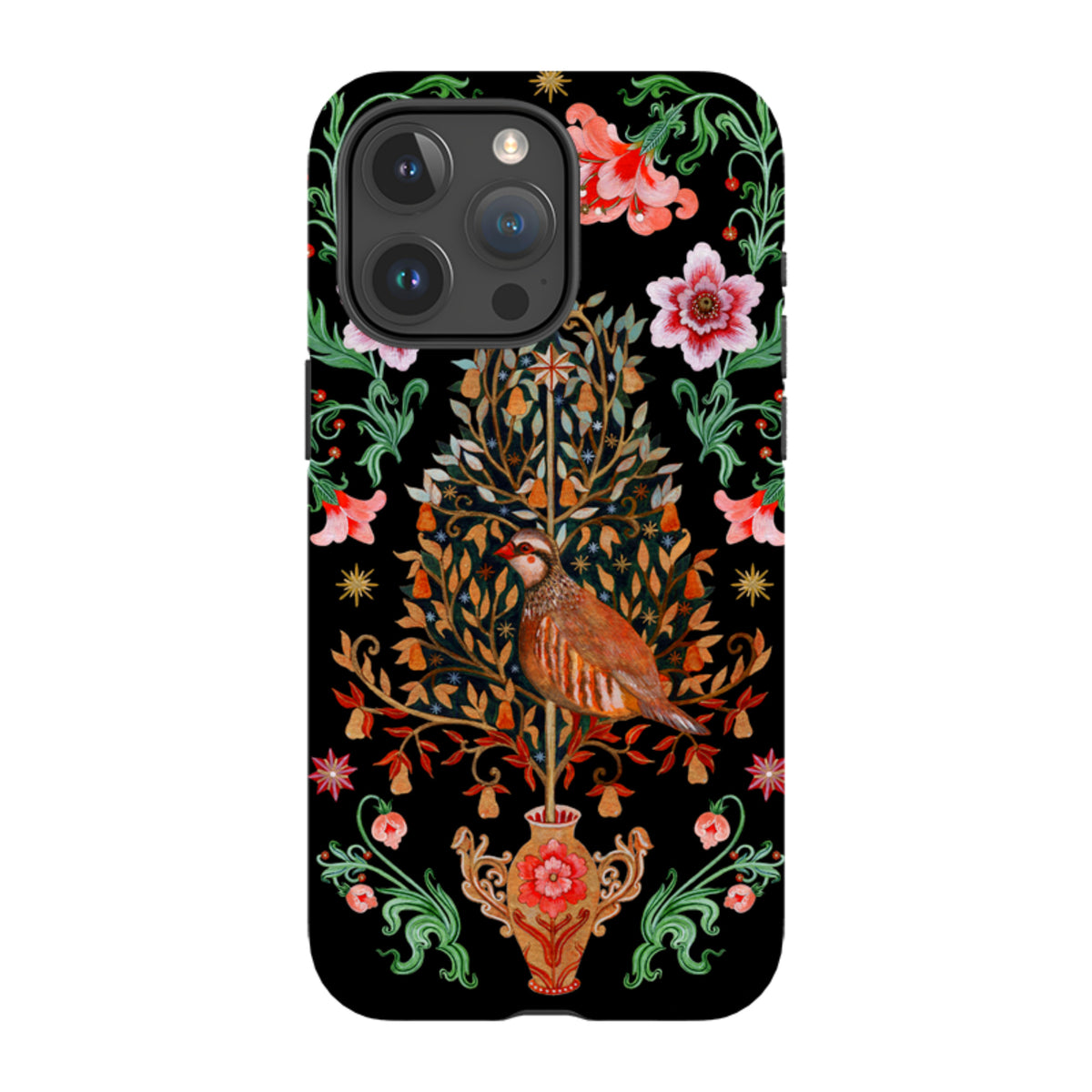 iPhone Tough  Case - Partridge Pear Tree By Maria Matos