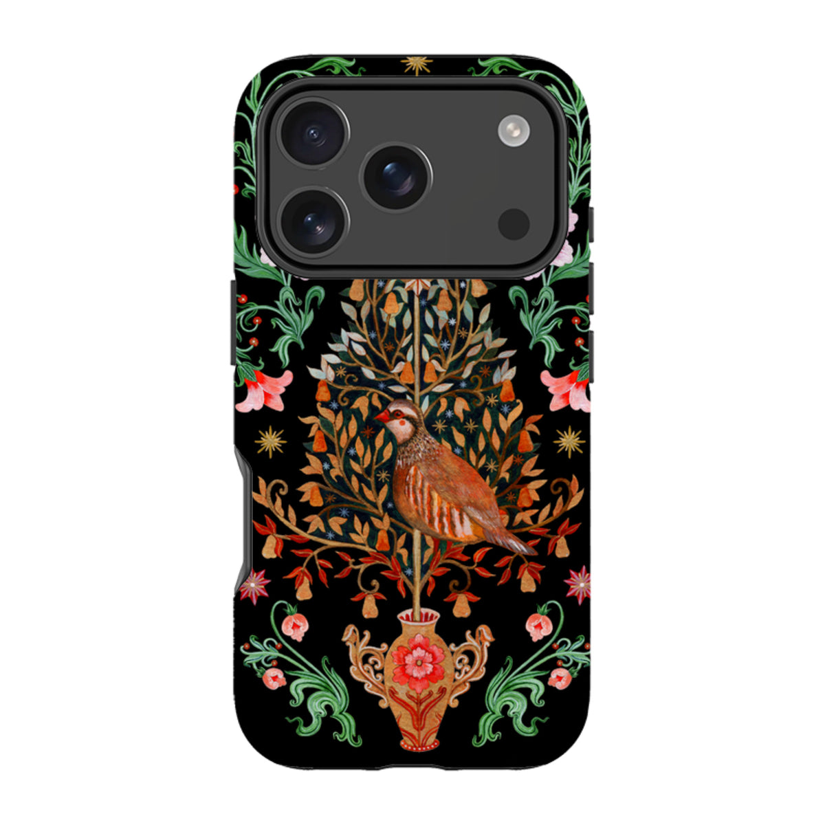 iPhone Tough  Case - Partridge Pear Tree By Maria Matos