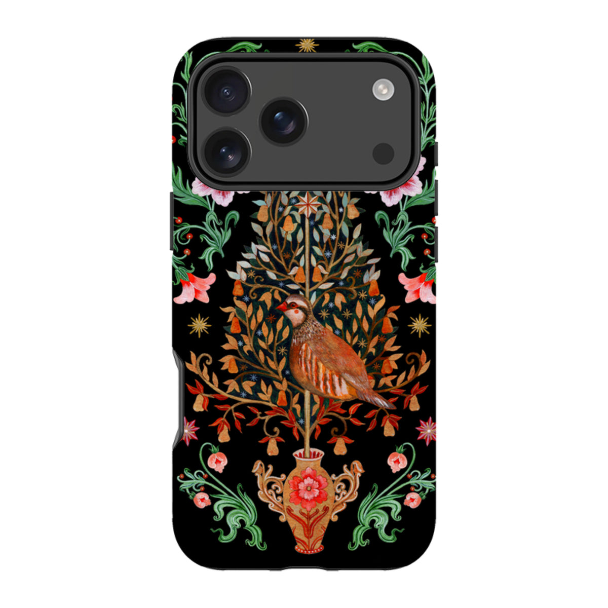 iPhone Tough  Case - Partridge Pear Tree By Maria Matos