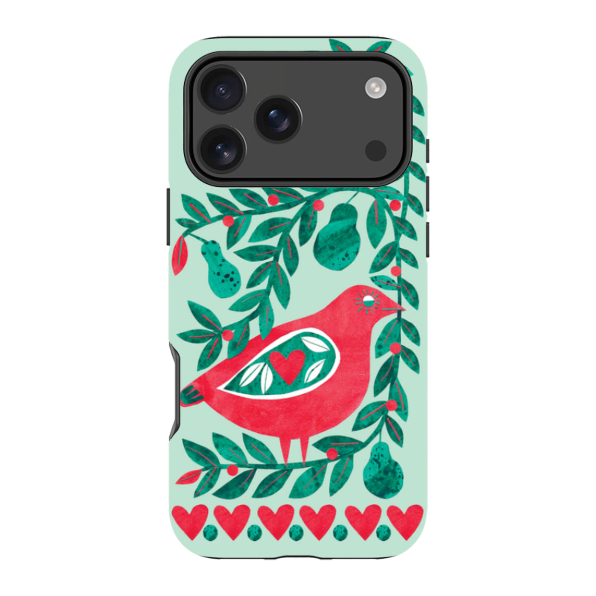 iPhone Tough Case - Partridge With Pears By Tracey English