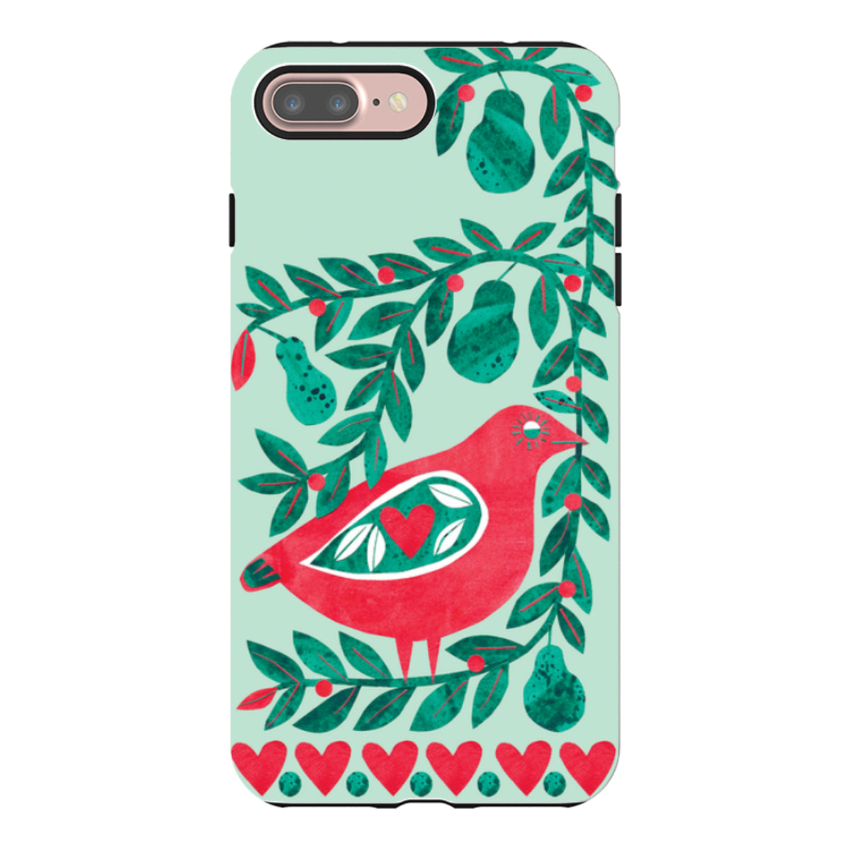 iPhone Tough Case - Partridge With Pears By Tracey English