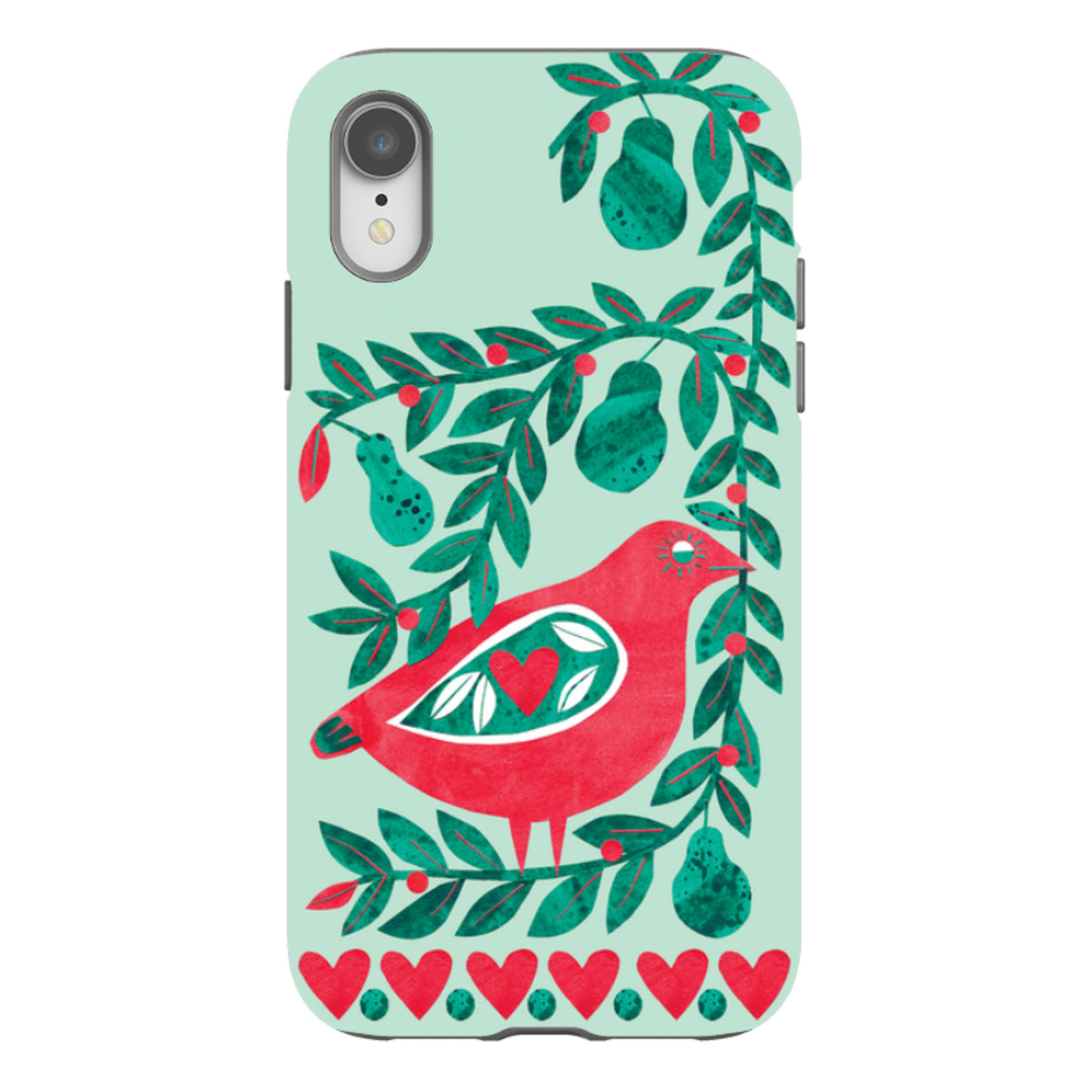 iPhone Tough Case - Partridge With Pears By Tracey English