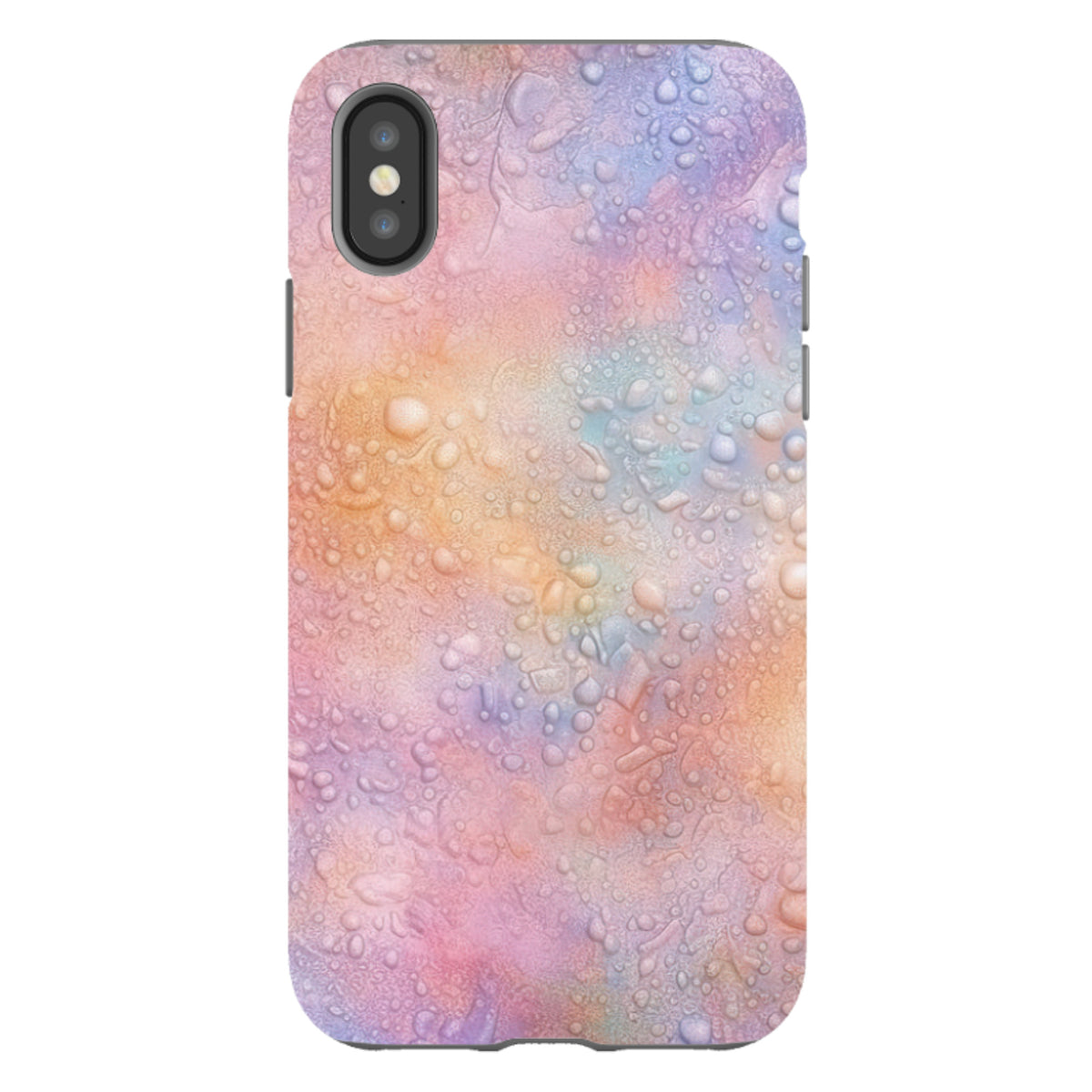 iPhone Tough Case - Pastel Drops