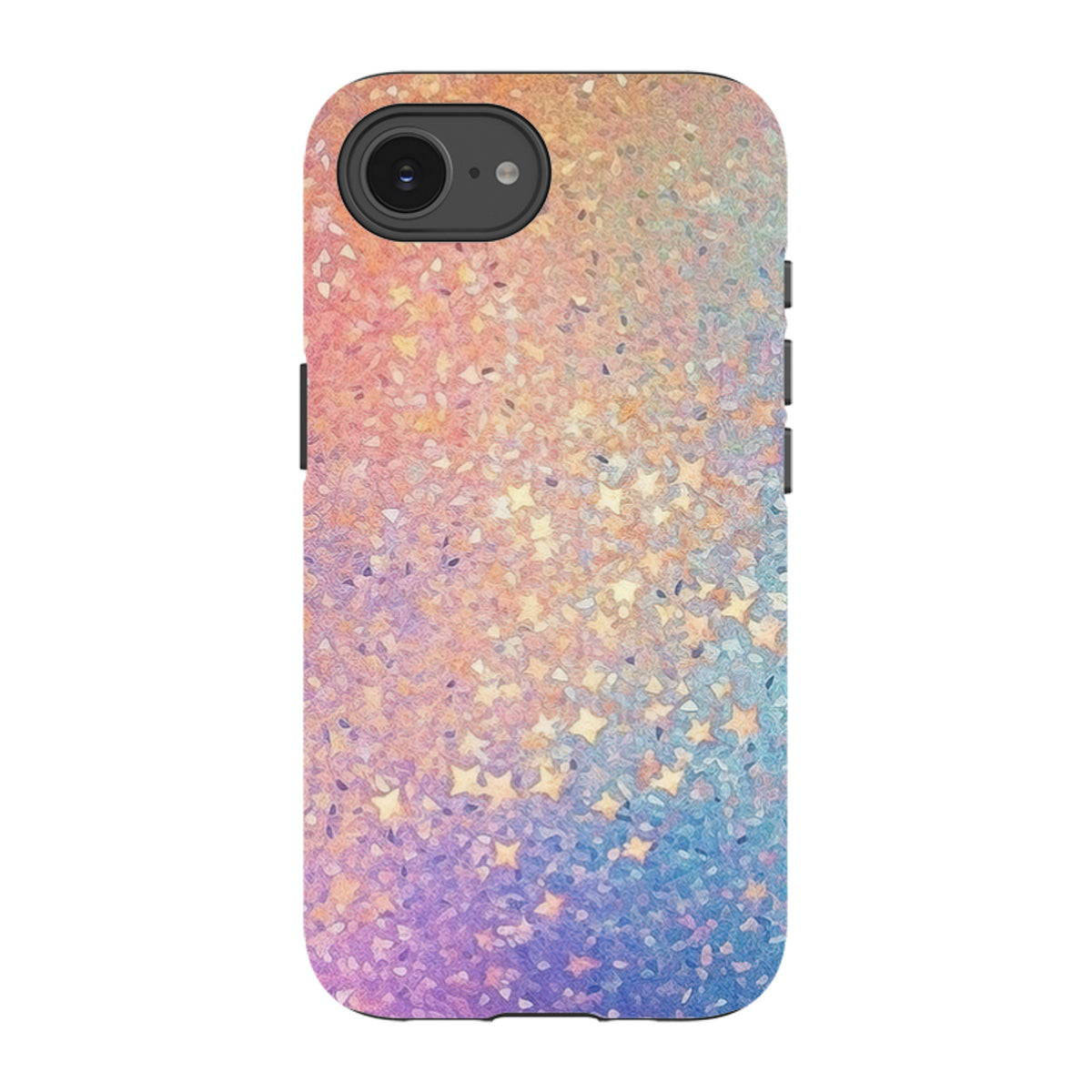 iPhone Tough Case - Pastel Glitter (case does not glitter)