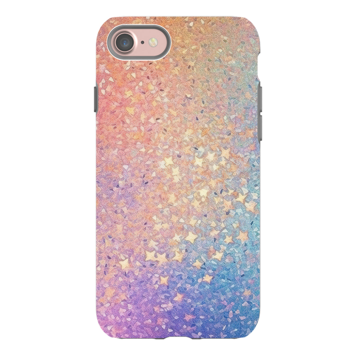 iPhone Tough Case - Pastel Glitter (case does not glitter)