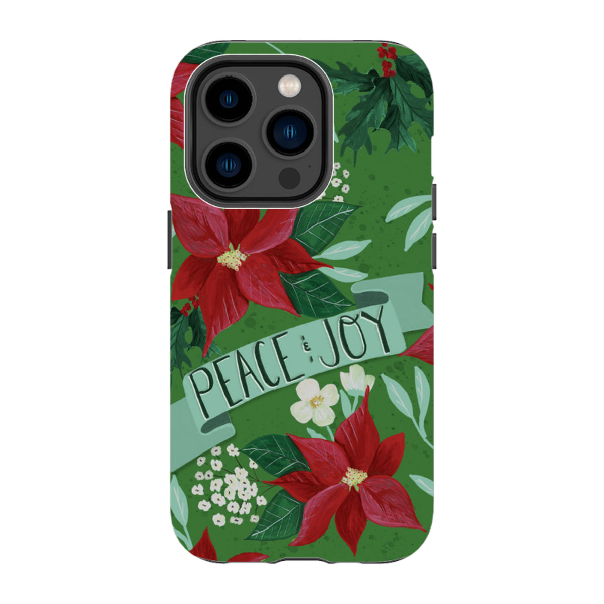 iPhone Tough Case - Peace and Joy By Abby Jacobs