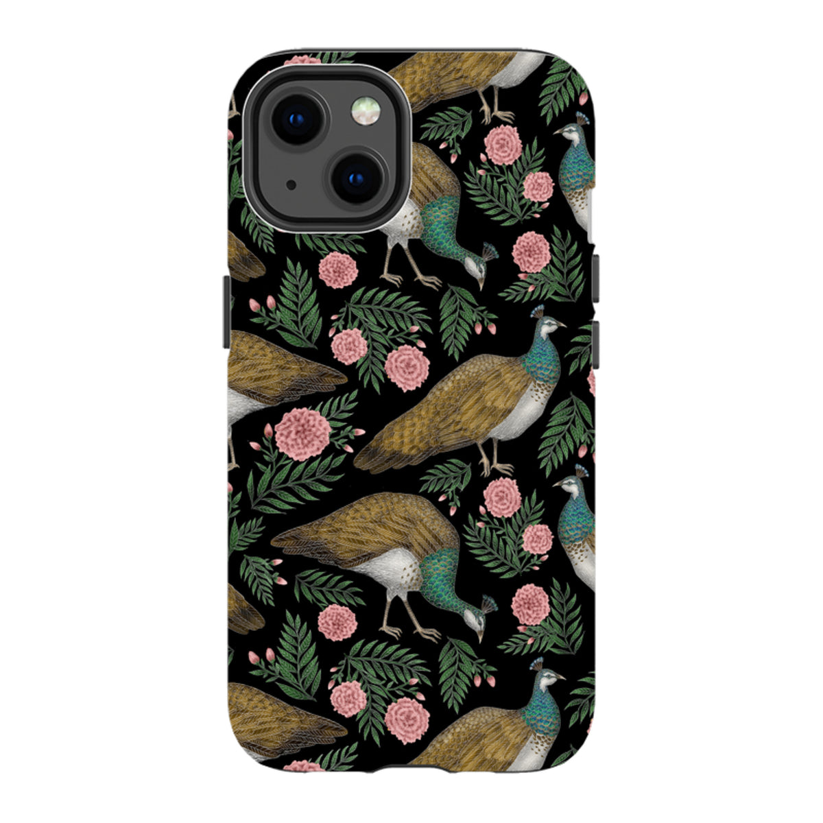 iPhone Tough Case - Peahen By Catherine Rowe