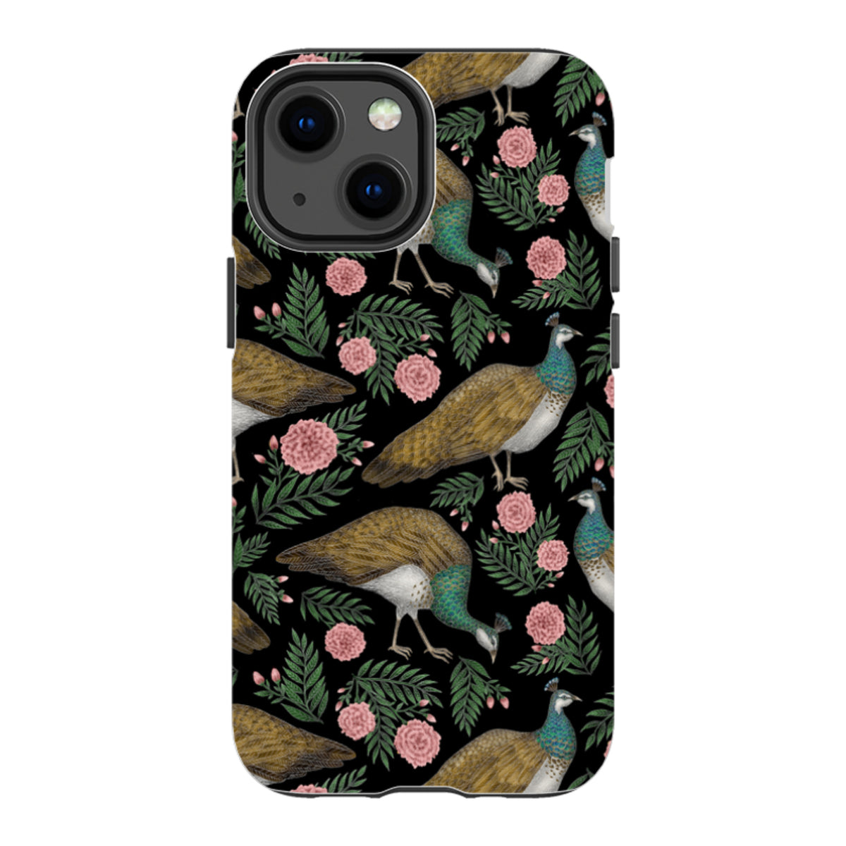 iPhone Tough Case - Peahen By Catherine Rowe
