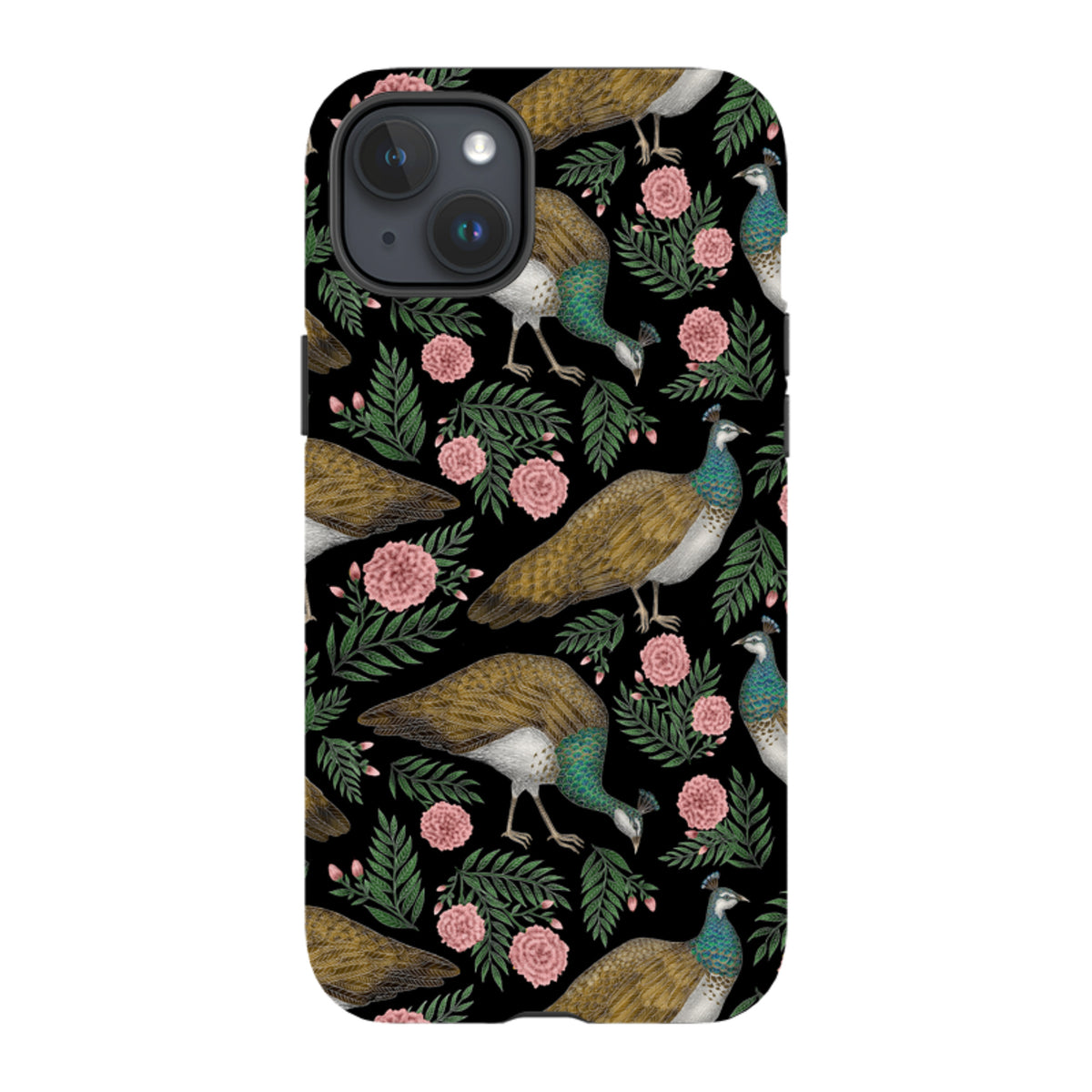 iPhone Tough Case - Peahen By Catherine Rowe
