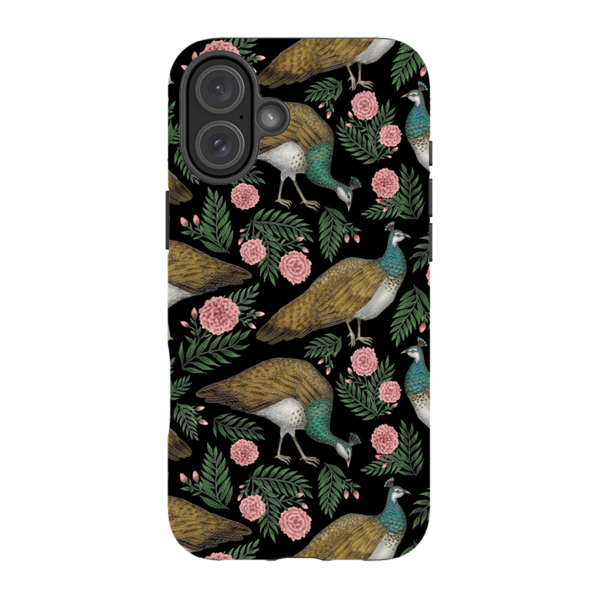 iPhone Tough Case - Peahen By Catherine Rowe