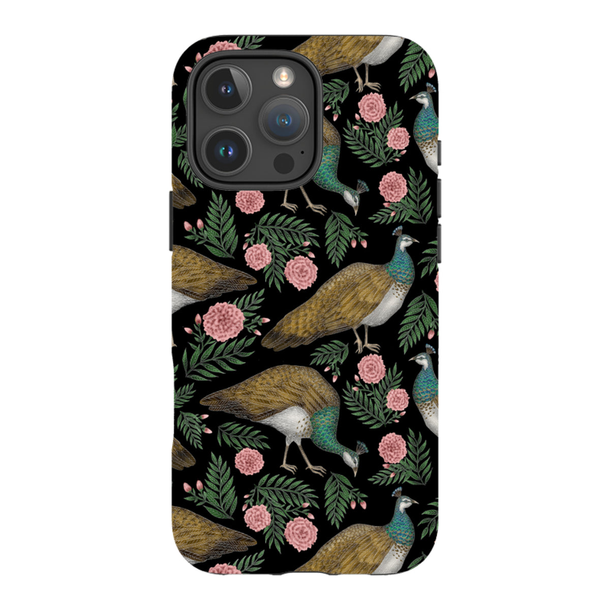 iPhone Tough Case - Peahen By Catherine Rowe