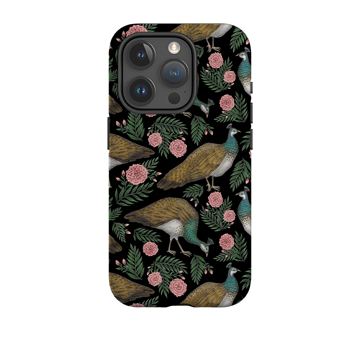 iPhone Tough Case - Peahen By Catherine Rowe