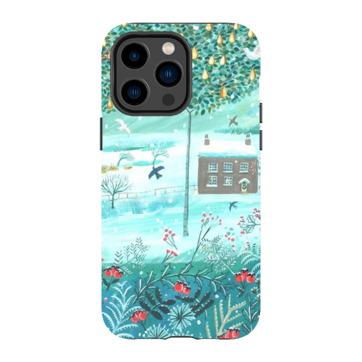 iPhone Tough Case - Pear Trees By Mary Stubberfield