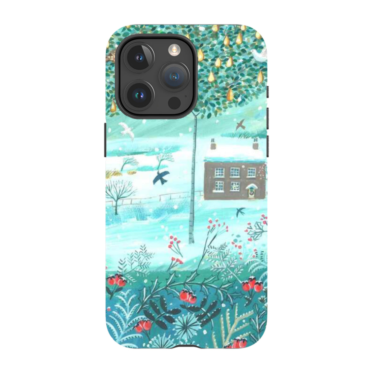 iPhone Tough Case - Pear Trees By Mary Stubberfield