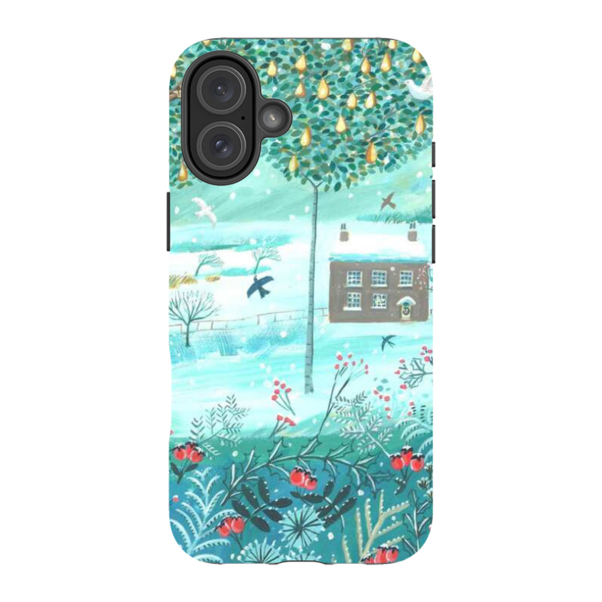 iPhone Tough Case - Pear Trees By Mary Stubberfield