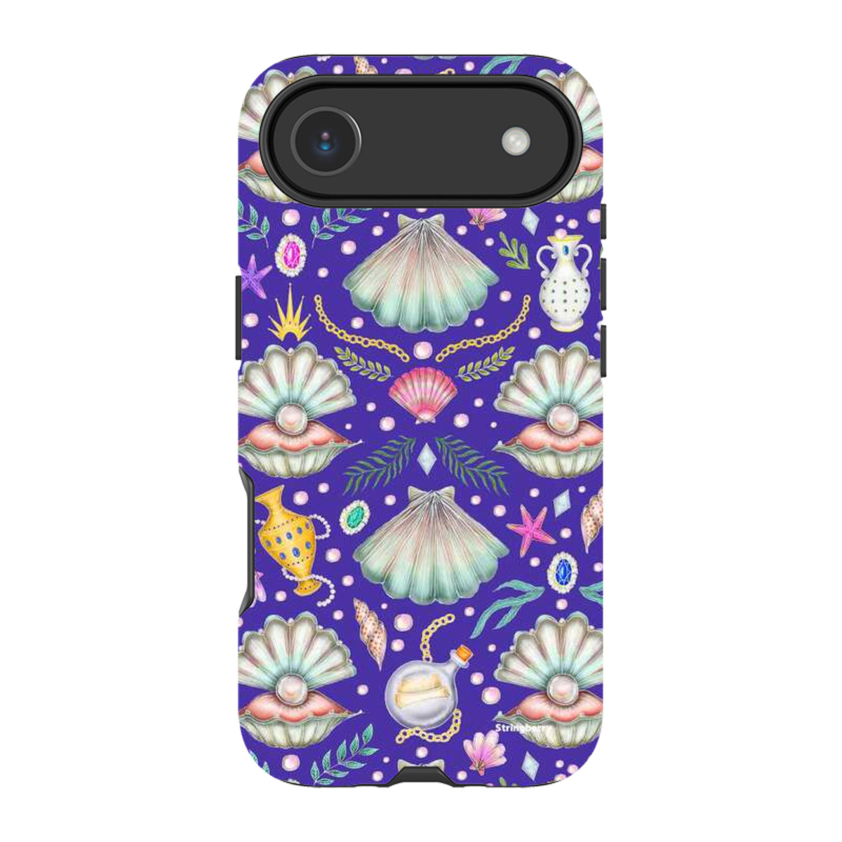 iPhone Tough Case - Pearl's Fantasy Indigo By Catherine Rowe